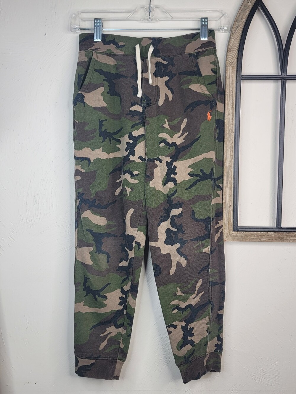 Polo Ralph Lauren Camo Jogger Sweat Pants Size 10-12